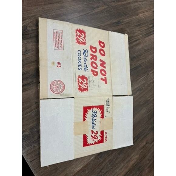 RARE!! Vintage,‎ Roberts Cookies 29 cents, Antique Box? - Picture 12 of 15